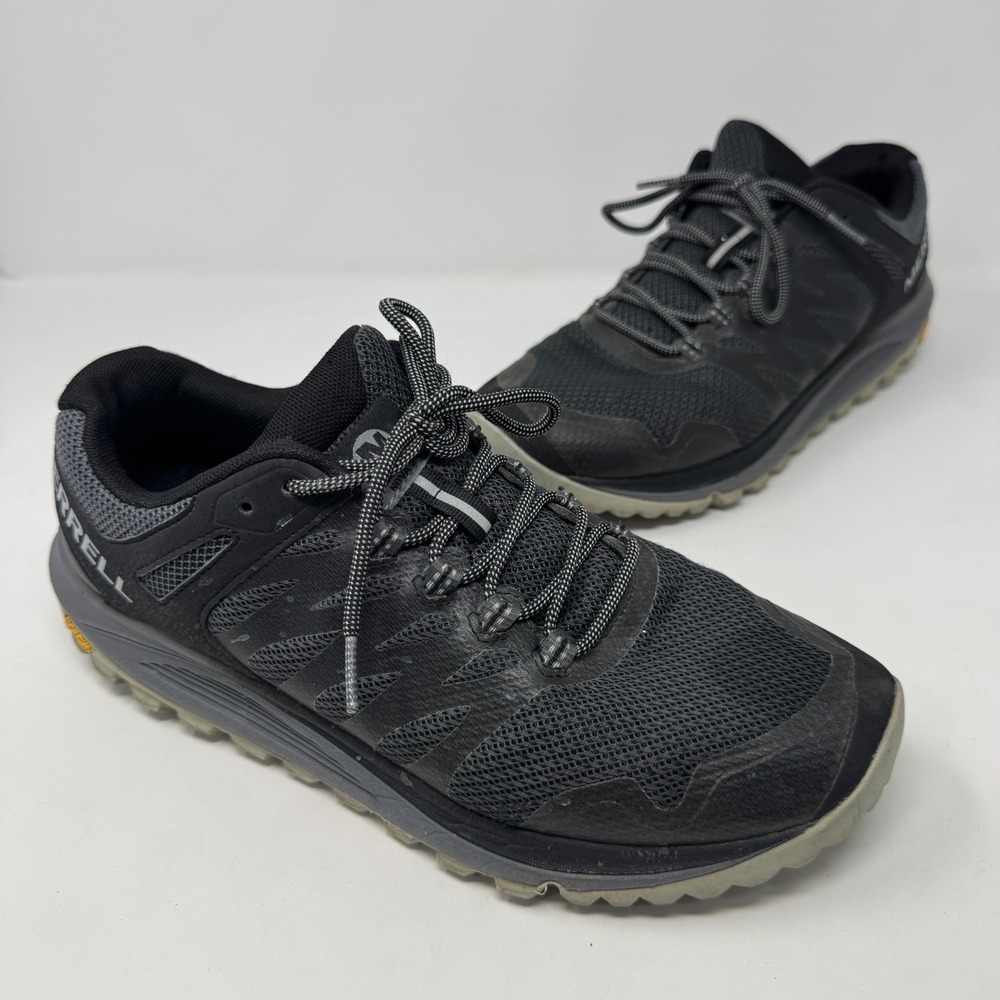 Merrell Nova 2‎ Trail Running Shoes Wide Black J035561W Men's Size 8.5